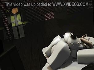 Horny Girl In Roblox Craves Big Monster Cock