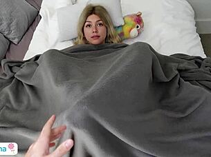 I Only Wanted Him To Untie Me But Then - Step Sister Bondage Play Creampied