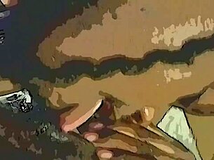 I love dildo and tongue tag team