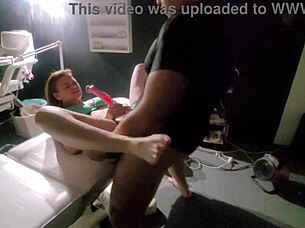 stranger girl in hot costume gets fucked during massage