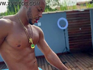 Outdoor Tattoo Fetish In Brazilian Public