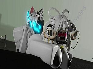 Horny Girl In Roblox Craves Big Monster Cock