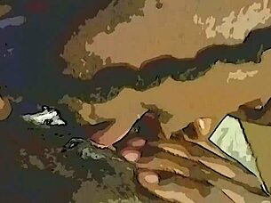 I love dildo and tongue tag team