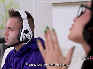 step mom starts son's sex drive