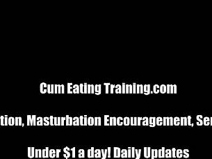 Hey, I'll turn you into a cum eating sissy slut with instructions