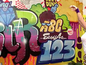 Bench Lesbian Fucking With A Blonde And A Big Boobs Brunette Lesbian