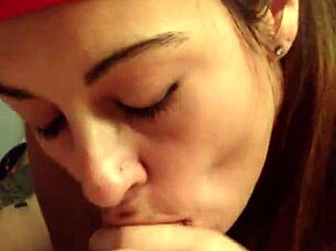 I, uh, watched this red milf give super cocksucking