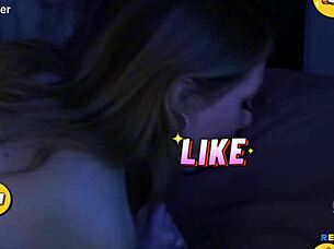 Fantastic facials compilation starting with Ailee Anne and her big natural tits display