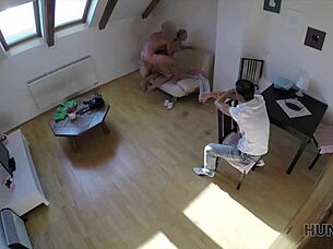 In this Czech reality hidden cam pickup, a teen loses her wallet but finds wild sex for cash with blowjob and licking.