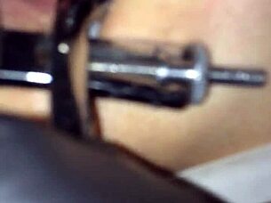 Shemale boldly uses speculum on my ass for intense anal play