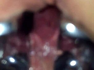Shemale boldly uses speculum on my ass for intense anal play