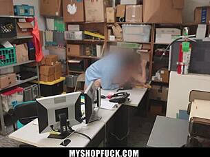 Teen Submits To Officer In Office