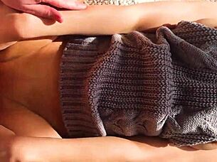 Ever Wonder Why This Cute Brunette Whore In Sexy Sweater Gets Homemade Creampie?