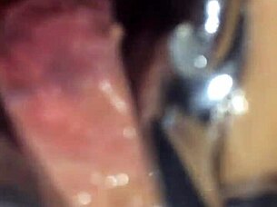 Shemale boldly uses speculum on my ass for intense anal play