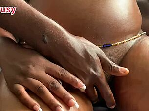 Beautiful Amateur Enjoys Intense Massage Session