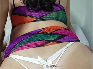 My Wife Giving A Spectacular Show With Her Pussy, Boobs, And Big Ass On Webcam