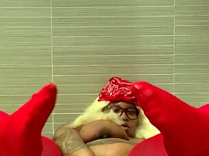 Og Shabrim made herself cum so hard at the party!