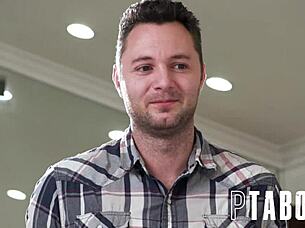 Brad Sterling Tittyfucks His Stepmother-In-Law Brittany Andrews In Taboo Reality Scene