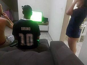 Husband loses bet, wife has to sleep with friend.