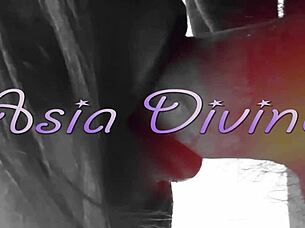 Secretary Asia Divine empties the cocks of her colleagues in fishnets