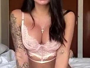 one wife and her cuckold husband in action