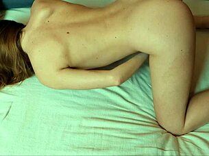 intriguing how this hot milf teases her tight pink pussy in solo masturbation with sensual orgasm vibes