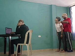 Fucked In Family Home By Perverted Stepsisters