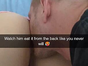 Is my cheating girlfriend a cumslut on Snapchat?