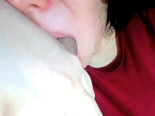 HORNY STEPMOM SUCKS COCK INTENSELY THEN GETS PUSSY PENETRATED IN HOMEMADE SEX!