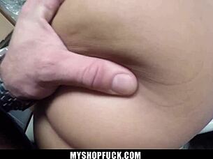 Overwhelmed by Emotion as Teen Handles Burglar Situation with Intense Riding and Deepthroat Without Police