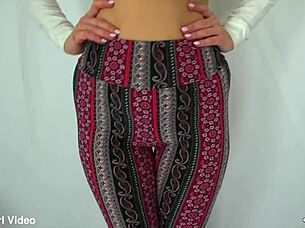 Anabelle Pync's Sensual Kitty Panty Teasing in High Definition Part I