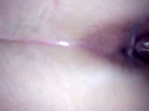 horny wife bent over for doggystyle fuck on sofa