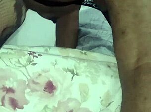 Buzzingbirdz Hard Latina Couple Deep Blowjob