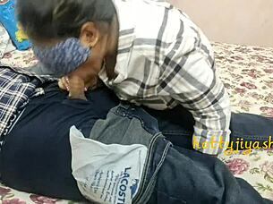 Wanna see this young slut suck cock in front of her friends?