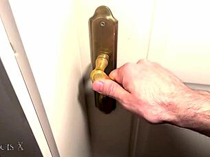 Blonde Beauty Gets Fucked Hard in the Dark by Her Horny Partner