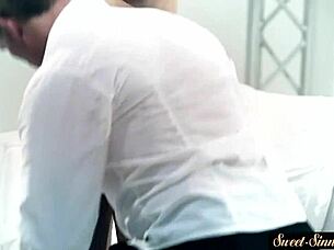 Hey there, check out this ebony teen 18+ getting intense action after a whipping session in a full storyline movie