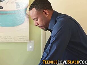 Does This Teen Really Bang Huge BBC Outdoors?