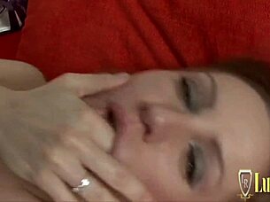 I love how this brunette babe in stockings gets naughty with hardcore banging and deep blowjobs