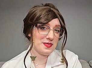 secretary kimmi faces her first interview in the office with big natural tits on display