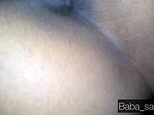 Indian Girlfriend's First Time Taking It Deep in Her Tight Backdoor