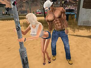 Ready for some wild action on the busy street tonight?