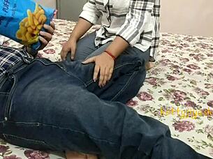 Wanna see this young slut suck cock in front of her friends?