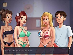 hey, are you ready for some erotic fun with this blonde and her big tits tonight?