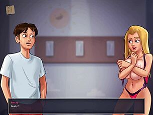 hey, are you ready for some erotic fun with this blonde and her big tits tonight?