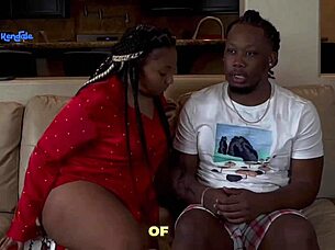 Why Be Lonely On Christmas When You Can Pound A Wet Ebony Babe Doggy Style?