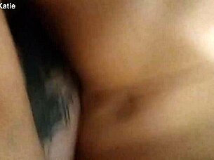 Amateur Tattooed Babe Stretches Tight Pussy with Massive Cock in Homemade Video