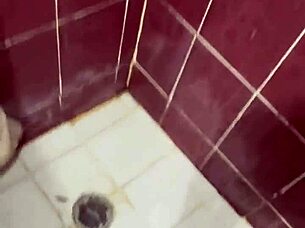 at my sugar guy's request i head to the bathroom for a quick pee session