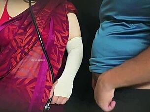 Oh Wow, Telugu Doctor Grabs And Checks Patient's Throbbing Cock In Hospital Exam!