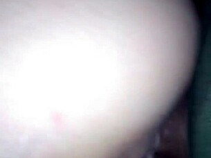 horny wife bent over for doggystyle fuck on sofa