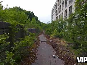 Echoes of wild outdoor fun with a Russian girlfriend watching 😏